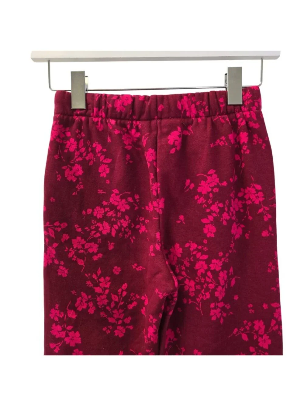 Gap Kids Floral Drawstring Jogger Sweat Pants Size Girl's Medium